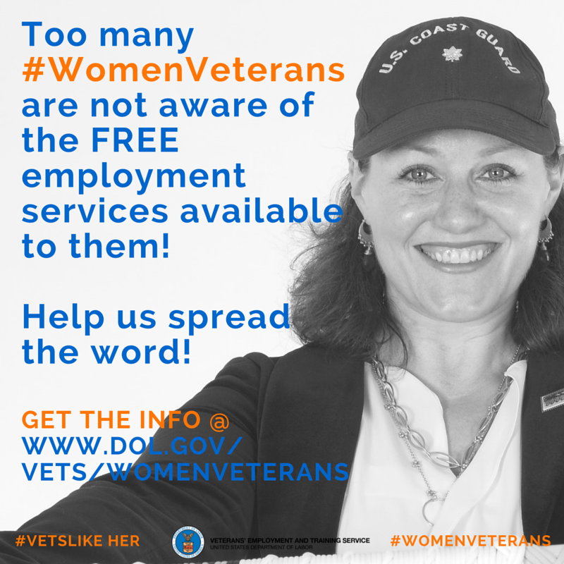 Employment Services for Women Veterans