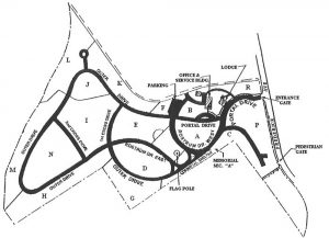 Baltimore National Cemetery map