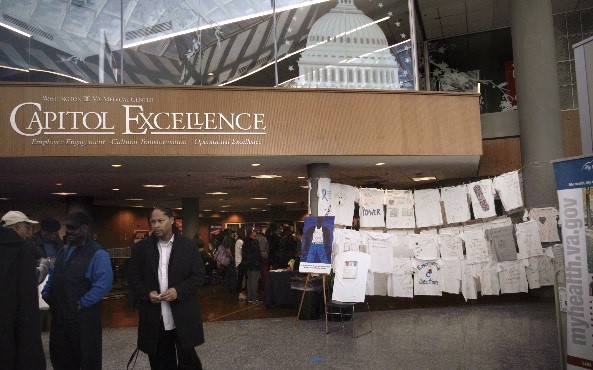 shirts on display